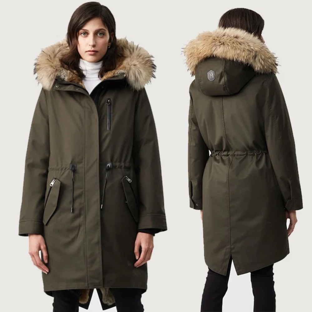 NWT Mackage Rena parka coat XS